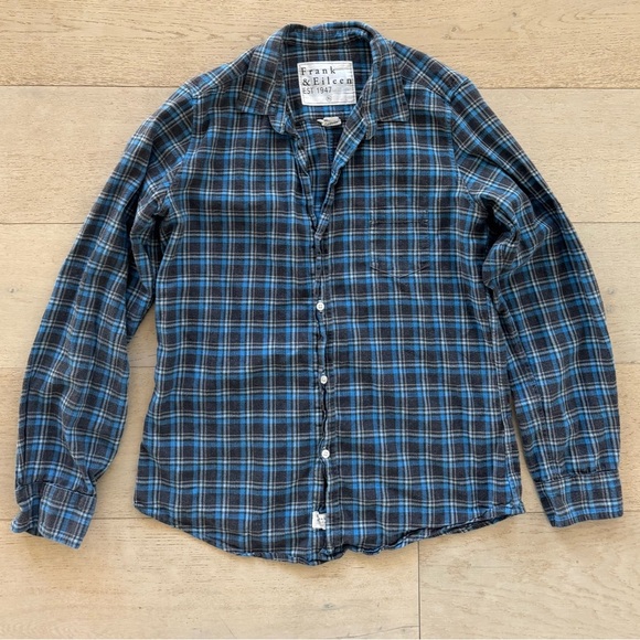 Frank & Eileen Eileen Flannel Shirt Barry fitted XL - Picture 2 of 6